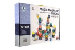 Teddies Magnetna steza za kroglice s plastičnimi figurami