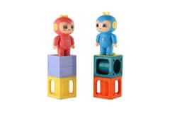 Teddies Magnetna steza za kroglice s plastičnimi figurami