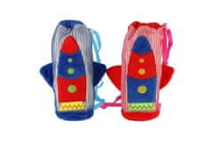 Teddies Plišasta prevleka za otroško stekleničko raketa pliš 12x22cm