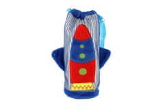 Teddies Plišasta prevleka za otroško stekleničko raketa pliš 12x22cm