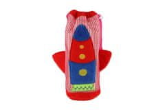 Teddies Plišasta prevleka za otroško stekleničko raketa pliš 12x22cm