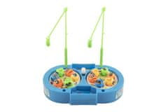 Teddies Igralna riba / ribič magnetna plastika 14 cm + 2 palici za vlečenje - različne različice ali barve