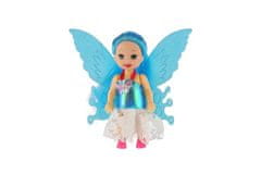 Teddies Vila lutka s krili iz plastike 10cm