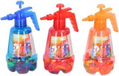 Teddies Črpalka za vodne bombice + bombice 100 kosov mix barv plastika 30 cm - mix različic ali barv