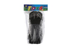 Teddies Dirkalnik iz plastike 22cm z vztrajnikom 2 barvi v vrečki 17,5x27cm