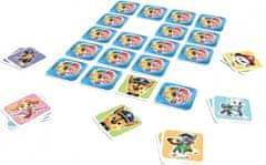 Jiri Models Pexeso za potovanje s pobarvankami Paw Patrol v škatli 12x12cm