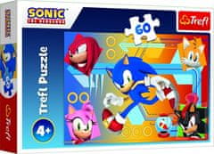 Sonic Sestavljanka v akciji/ The Hedgehog 33x22cm 60 kosov