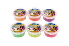 Teddies Tekoči pesek NARA 100g z ravnili 2 kosa 6 barv v plastičnem lončku 8,5x4cm