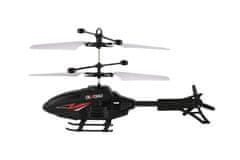 Teddies 16-centimetrski plastični helikopter, ki se odziva na gibanje roke, s polnilnim kablom USB