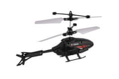 Teddies 16-centimetrski plastični helikopter, ki se odziva na gibanje roke, s polnilnim kablom USB
