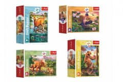 Trefl Minipuzzle 54 kosov Dinozavri 4 vrste