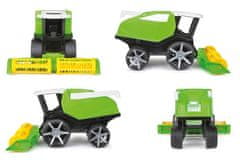 LENA Truxx 2 plastični kombajn 35cm s figurico 24m+