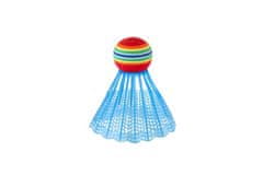 Teddies Žogice za badminton / skodelice barvne 4 kosi plastike v vrečki