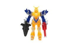 Teddies Plastična figura bojevnika/robota 15 cm