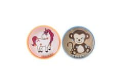 Teddies Sestavljanke s kroglicami plastične živali 5,5cm 8 vrst