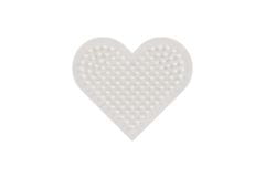 Hama Podloga za kroglice MIDI - zvezda, srce, plastika 9x9cm