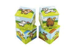 Teddies Kocka Moje prve živali 7x7cm MPZ