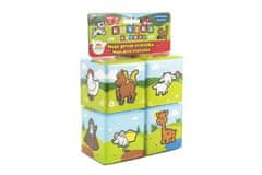 Teddies Kocka Moje prve živali 7x7cm MPZ