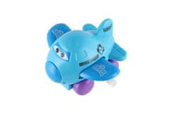 Teddies Letalo z očmi in mahajočimi krili na ključu plastika 8cm
