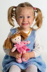 Teddies Verunka krpasta lutka plišasta 20cm češko govoreča