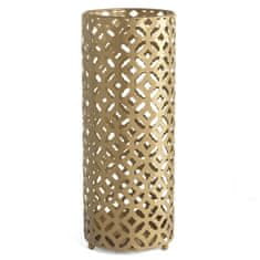 Evviva Posoda za dežnike 20xh50cm / okrogla / zlata / kovina