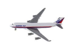 Teddies Welly Boeing 747 plastika/kovina 15cm