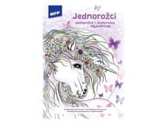 CatMotion Pobarvanka proti stresu Unicorns 21x29cm