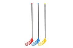 Teddies Desno ukrivljena hokejska palica za floorball aluminij/plastik 115 cm - različne različice ali barve