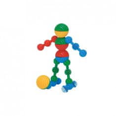 Wader Funny Block plastic 58pcs gradniki v plastični škatli