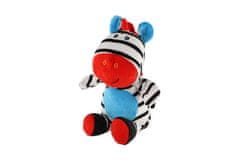 Teddies Plišast ratler Zebra 24cm