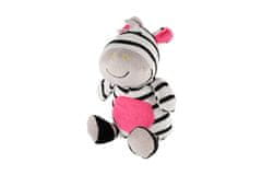 Teddies Plišast ratler Zebra 24cm