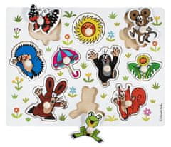 DETOA Sestavljanka/Puzzle board Krtkov les 30x22,5cm v foliji 18m+