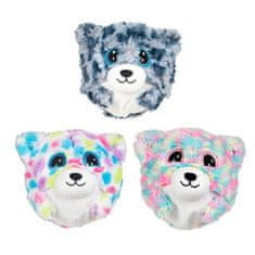 Teddies Napihljiva plišasta žival z žogo 15 cm mešanica vrst v vrečki 12m+