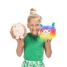 Teddies Napihljiva plišasta žival z žogo 15 cm mešanica vrst v vrečki 12m+