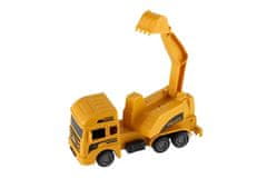 Teddies Avtomobilska gradbena plastika 12cm za izvlečne 4 vrste