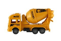 Teddies Avtomobilska gradbena plastika 12cm za izvlečne 4 vrste