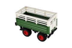 Teddies Zetor RC traktor z vleko iz plastike 42cm 2,4GHz polnilni paket + baterija z zvokom