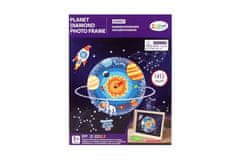 Teddies Ustvarjalni set Vesolje - slikanje z nalepljenimi diamanti