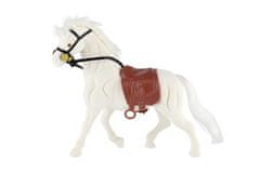 Teddies Konj s sedlom 22cm