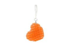 Teddies Obesek fidget oblika srca spreminja antistresno plastiko 6cm 4 barve v škatli 6x6,5cm
