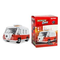Teddies Gradbeni set Bloki Avtomobili - plastični zložljivi avtomobili mešanica vrst