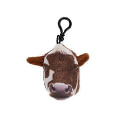 Teddies Obesek žival plišasta 8-10cm na baterije z zvokom 6 vrst 24m+