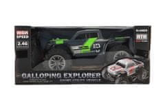 Teddies Avto RC pick up off-road plastika 25cm 2,4GHZ baterija sivo-zelena