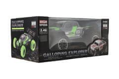 Teddies Avto RC pick up off-road plastika 25cm 2,4GHZ baterija sivo-zelena