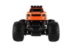 Teddies Avto RC pick up Off road off road plastika 23cm 2,4GHZ baterija z lučjo oranžna v škatli.