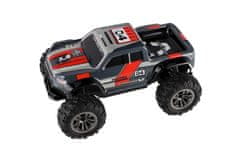 Teddies Avto RC pick up off-road plastika 25cm 2,4GHZ baterija deluje sivo-rdeče