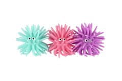 Teddies Žogica 3 kosi polžje polžje na steklu/lepljivem silikonu 4cm 2 barvi na kartici 12,5x20cm