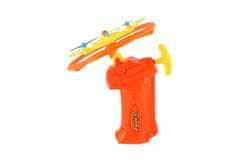 Teddies Propeler + zaganjalnik iz plastike 10cm 2 barvi v kartici
