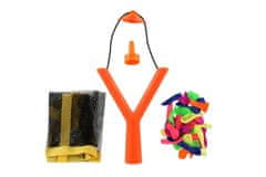 Teddies Prak z vodnimi bombami/baloni 36 kosov plastika 14x19cm