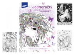 CatMotion Pobarvanka proti stresu Unicorns 21x29cm